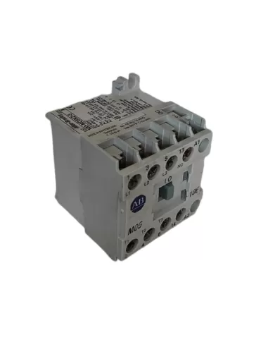 Allen bradley 100-m05nz243 mini contactor 3p 20a 24vdc 1na